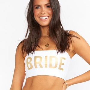 Show Me Your Mumu Bride Swim Top Sz. M